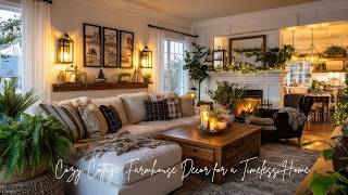 Where Rustic Meets Romance | Cozy Cottage Farmhouse Decor for a Timeless Home