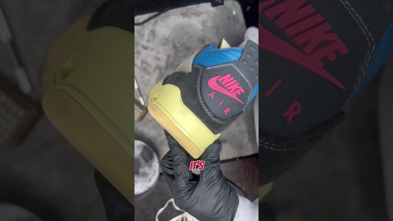 How To Clean Jordan 4s? Union La 4s Sneaker Clean