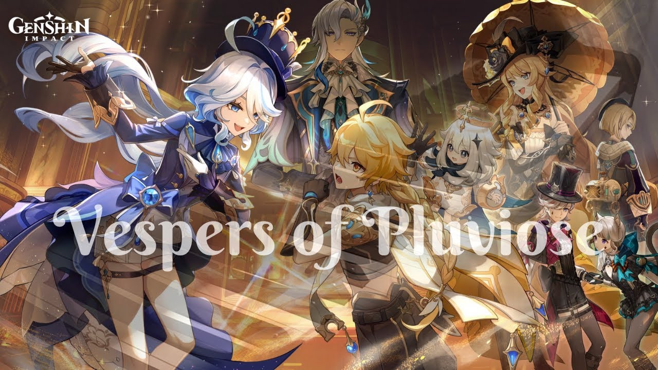 Genshin OST: Vespers of Pluviose (Fontaine Sad / Calming) | Piano Cover