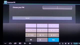 How to add pin or password to android device