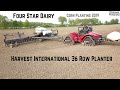 Four Star Dairy - Corn Planting 2019 - Case IH 470 Row Trac  - 36 Row Harvest International Planter