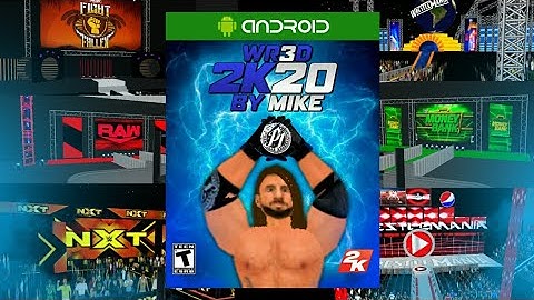 WR3D 2K20 BY MIKE BAIL+ARENA PACK FOR 2GB RAM/BELOW DEVICES !