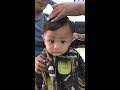 LUCU BANGET! Bayi 9 Bulan Potong Rambut Betah Banget! | 9 Months Baby Get Haircut!