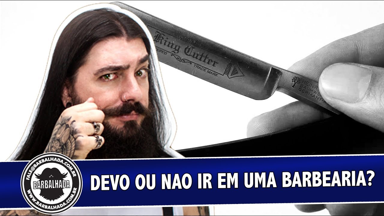 Devo ou não ir à barbearia? - YouTube Barbalhada