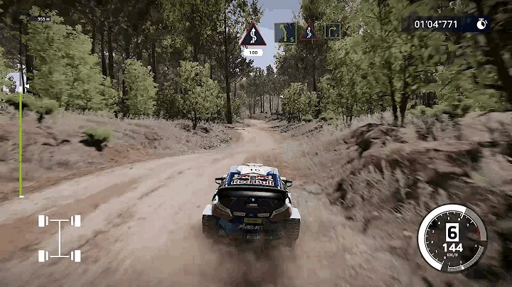WRC 10 – COPEC Rally Chile | Chile Shakedown | Ford Fiesta M-Sport WRT | Controller Gameplay