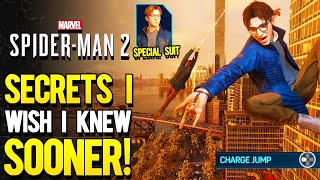 They Forgot To Remove This! Marvel's Spider-Man 2 Secrets I Wish I Knew Earlier! (Spider Man 2 PS5)