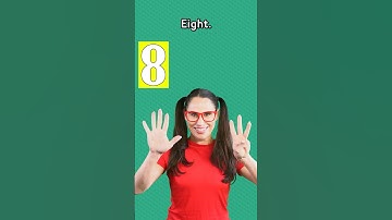 Counting Numbers for Kids | Count with your fingers to 8 #shorts #kidslearning