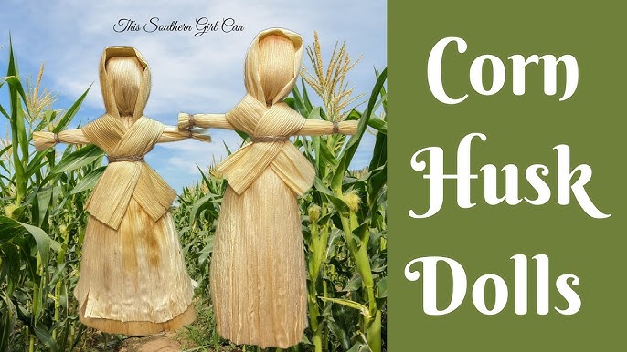 How to make corn husk dolls - Gift of Curiosity