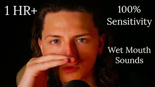 ASMR| 1 Hour of High Sensitivity Wet Mouth Sounds