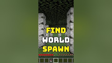 How to locate world spawn point in Minecraft 1.21