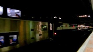 {ICTT} Single Locomotive TLN001 of KTT through train no.Z828 passing MTR Sheung Shui Station