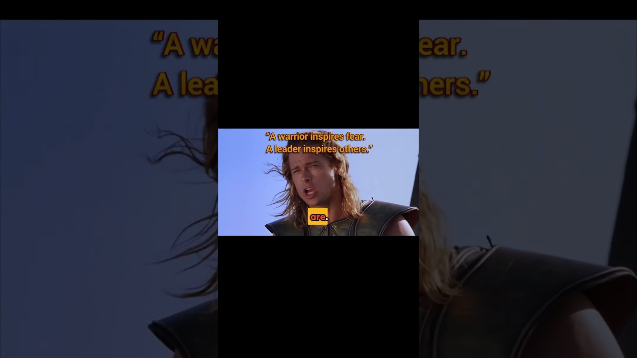 True Leadership in Battle | Achilles & Hector | Troy (2004)