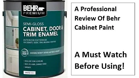 Behr Cabinet and Trim