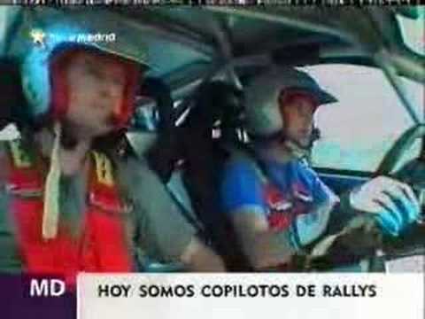 test pedro flores TELEMADRID rally