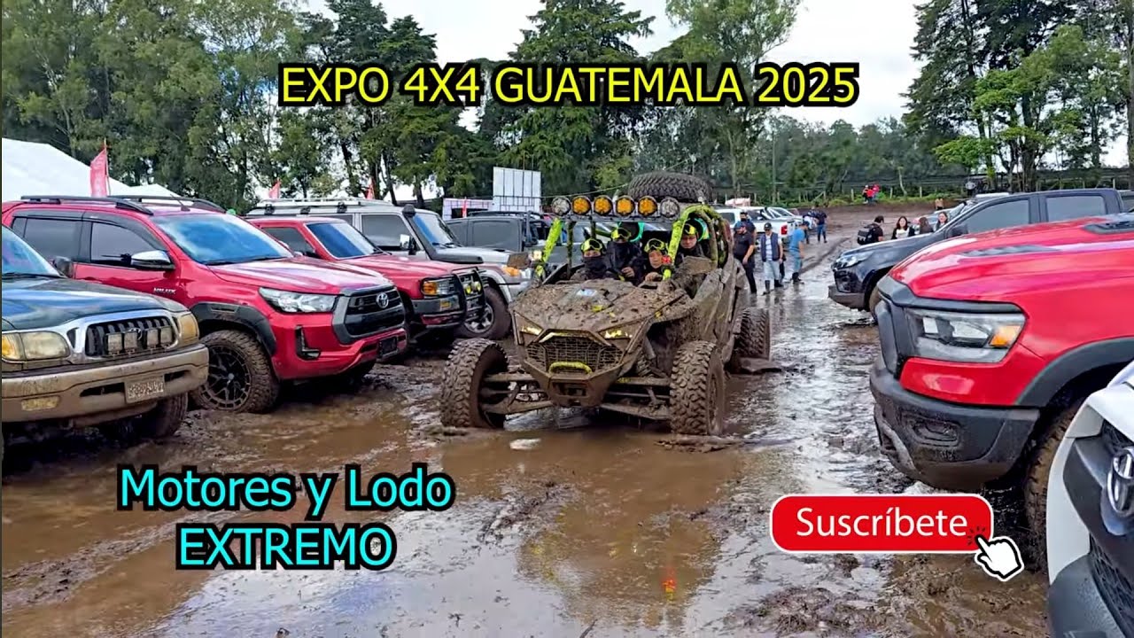 Expo 2025 De 4x4 En Guatemala, Nos Fuímos a San José Pínula. Hermosos Vehículos 4x4.