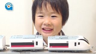 プラレール E657系 特急電車【がっちゃん4歳】