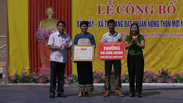 Bản Cảy xã Trí Nang tổ chức Lễ đón Bằng công nhận thôn bản đạt chuẩn nông thôn mới năm 2019