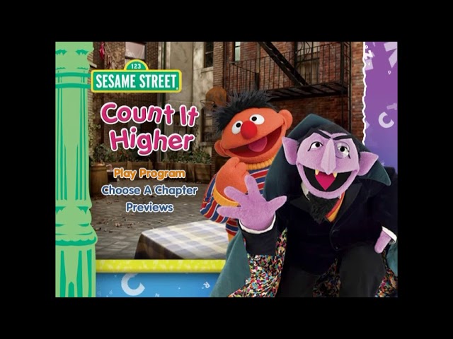 Sesame Street: Count it Higher - DVD Menu Walkthrough - YouTube