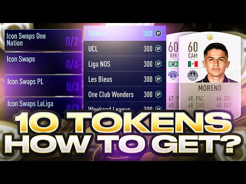 HOW TO GET 10 ICON SWAPS TOKENS GUIDE! SQUAD BATTLES GLITCH? FIFA 21