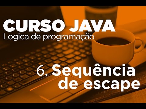 6. Sequência de escape | Curso Java