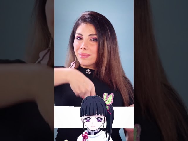 Anime hairtutoria-Kanao Tsuyuri #demonslayer hairstyle( No wig !) - #animegirl #animehairstyle class=