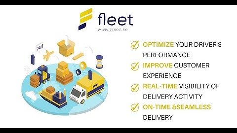 Fleet - Route optimisation and delivery management software