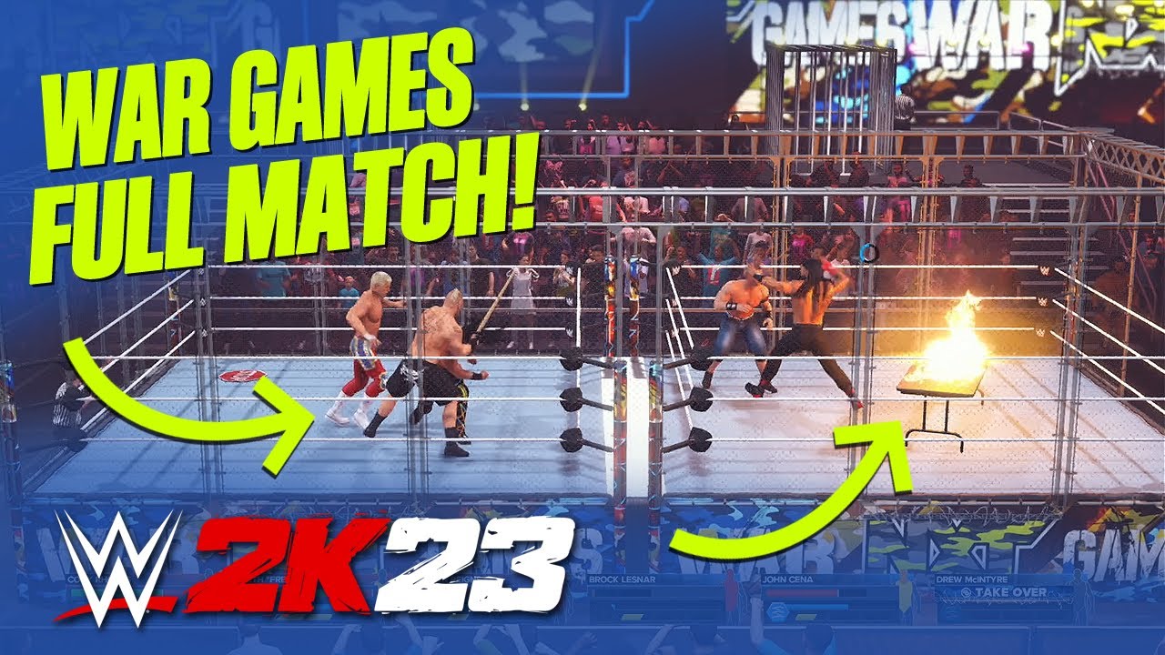 WWE 2K23: gameplay traz atmosfera imersiva de luta livre