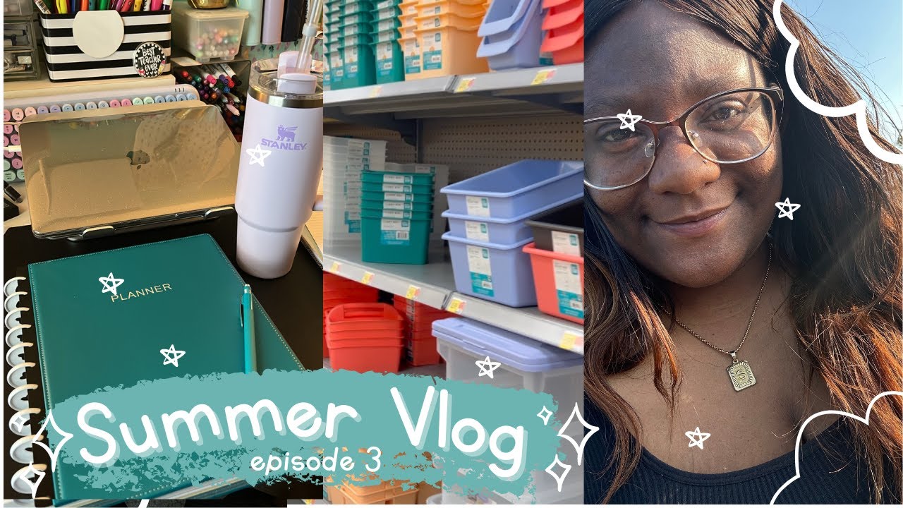 SUMMER VLOG // EP. 3 // Planning for classroom prep, Shopping for a chair, + More ⭐️
