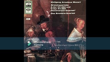 [High quality] Wolfgang Amadeus Mozart - String Quartet No. 18 in A major, K. 464 / Smetana Quartet