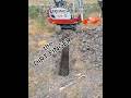 mini- excavator * specialty operation * geotechnical BULK SAMPLE #boreholelogger #soilsample