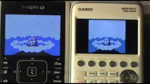 TI-Nspire CX + Casio Graph 90+E : Game Boy Color performances comparison