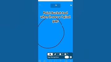 its a love hate relationship with the paint bucket tool 😐 #struggle #art