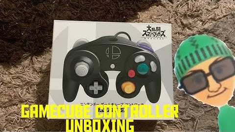 Gamecube Controller Super Smash Bros Ultimate Edition & Adapter Unboxing ! (1080p60)