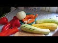 Кабачки в овощном соусе