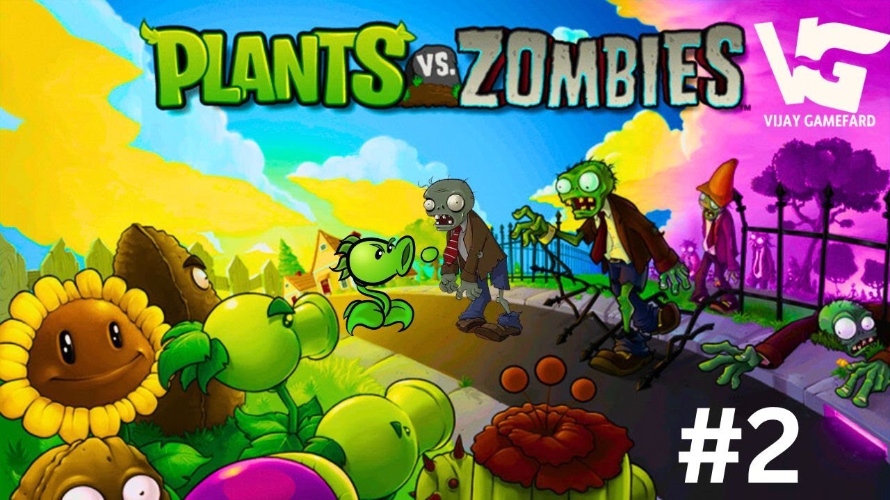 Plants Vs Zombies Episode 2 | Level 1-7 to Level 1-10 Game Play - YouTube