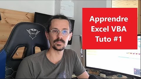APPRENDRE le CODAGE avec Excel VBA - Exemple #1