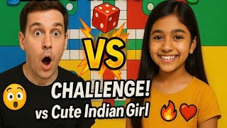Ludo King 👑 Challenge With Cute Indian Girl 😍#shorts #viral #cutegirl #ludoking #gaming #youtube