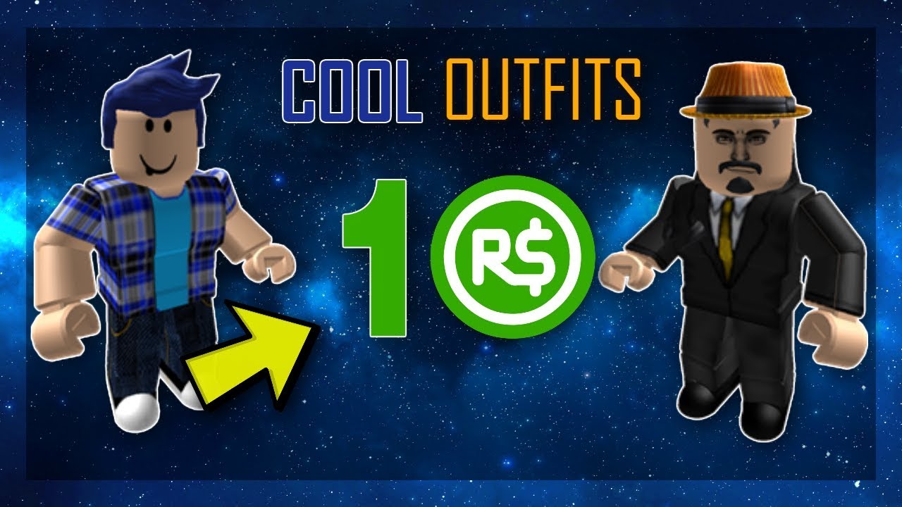 Top 9 Outfits With 1 Robux Roblox Youtube - robuxcool.com generator