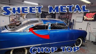 Shoebox Ford sheet metal and garage upgrades