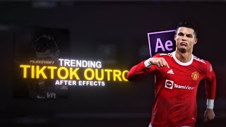 Trending Tiktok Watermark Outro Tutorial I After Effects