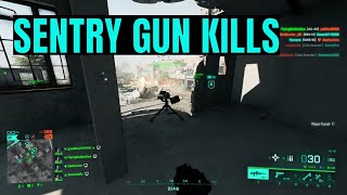 EPIC 🔥Sentry Gun placement🔥 gets 7 Kills after Death #BF2042 #FlyingGoldenEye #Battlefield2042 #epic