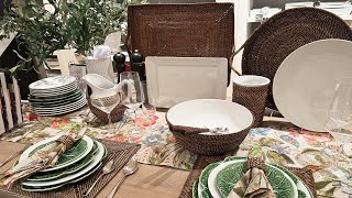 WILLIAMS SONOMA SUMMER DINING ☀ TABLETOP & BAR IDEAS