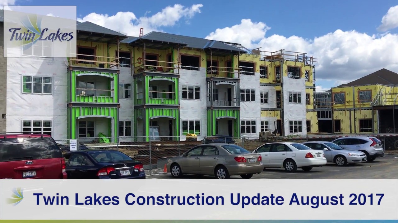 Construction Update New Apartments at Twin Lakes Senior Living