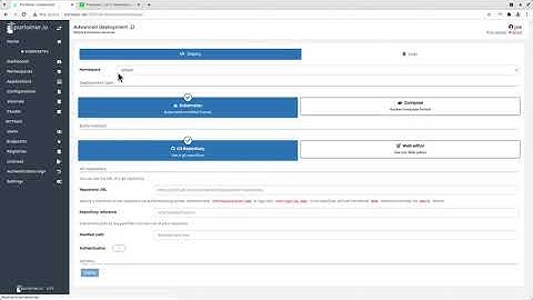 Portainer simplifies containerized application management.