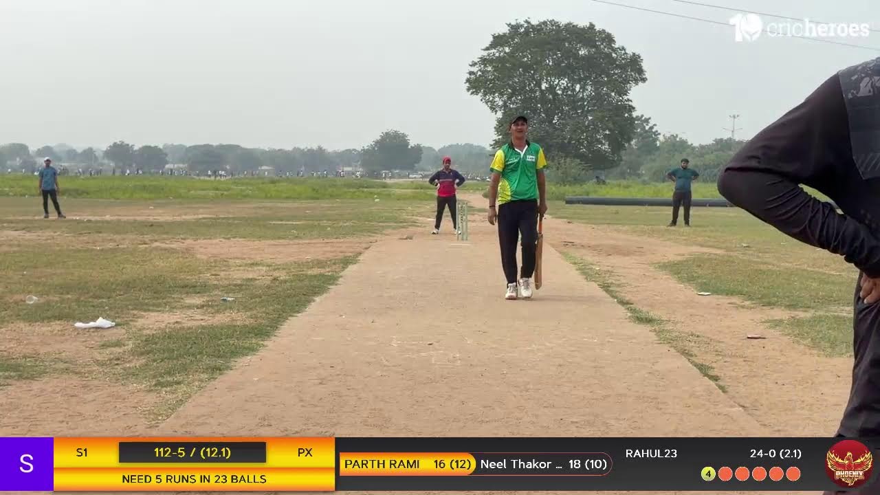 Phoenix XI vs Sandeep 11 | Live - Ahmedabad Bhat 11