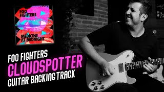 Foo Fighters - Cloudspotter - Guitar Backing Track