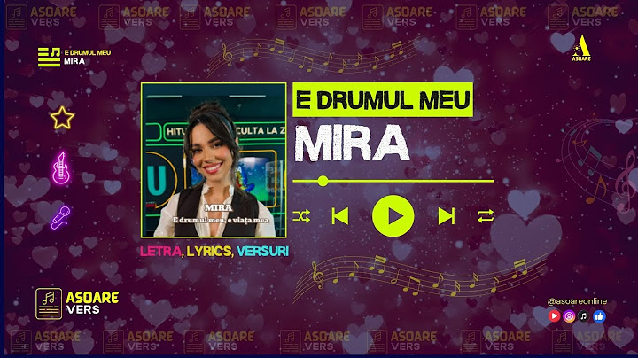 ASOARE Vers - Mira - „E Drumul Meu, E Viata Mea” - S01E04 - #ASOARENr05
