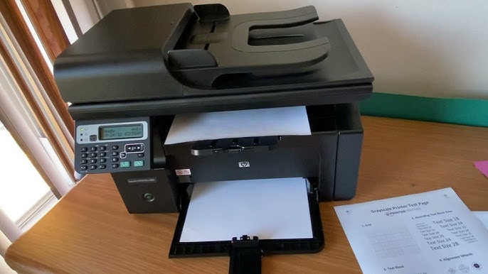 HP LaserJet M1212 Smears When Copying / A Problem In Users - YouTube