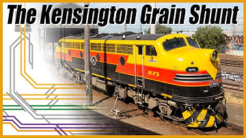 Grain Train in the Suburbs - The Kensington Shunt!