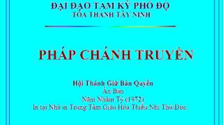 DAO CAO DAI - PHÁP CHÁNH TRUYỀN